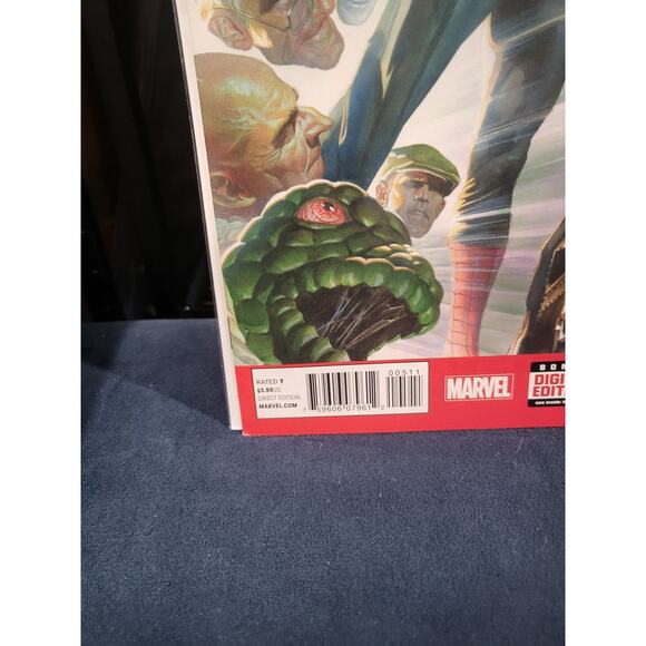 Amazing Spiderman #01.5 (2014) Learning To Crawl Alex Ross Cover NM - Picture 5 of 6